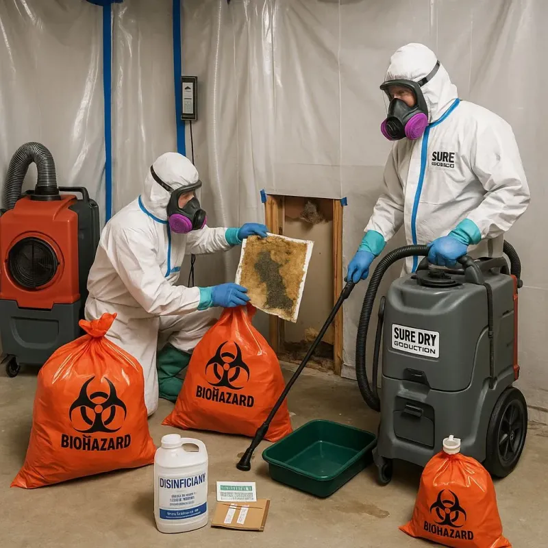 Contaminated Water Handling Protocols process in Sundown, TX