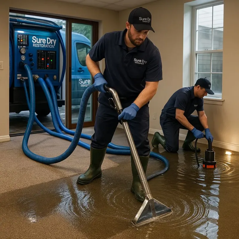 Water Extraction and Removal process in Sundown, TX